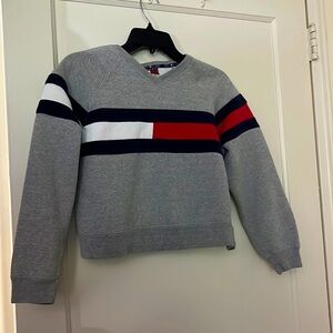 tommy jeans vintage crop sweater size: S